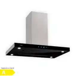 Netto Marken-Discount Valeria Inselabzugshaube 90cm 650m³/h Abluft Touch LED Glas Edelstahl Angebot