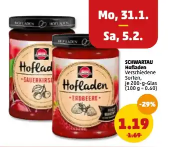 PENNY Schwartau Hofladen 200g Angebot