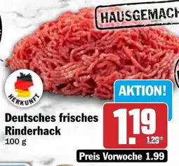 HIT Deutsches frisches Rinderhack Angebot