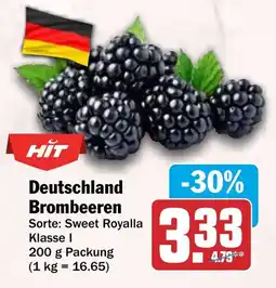 HIT Deutschland Brombeeren Angebot