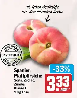 HIT Spanien Plattpfirsiche Angebot