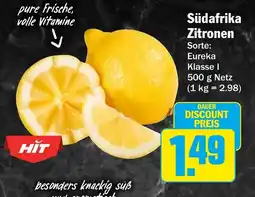 HIT Südafrika Zitronen Angebot