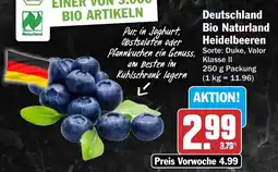 HIT Deutschland Bio Naturland Heidelbeeren Angebot