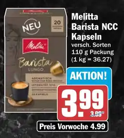 HIT Melitta Barista NCC Kapseln Angebot