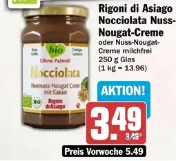 HIT Rigoni di Asiago Nocciolata Nuss-Nougat-Creme Angebot