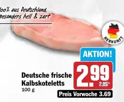 HIT Deutsche frische Kalbskoteletts Angebot
