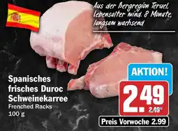 HIT Spanisches frisches Duroc Schweinekarree Angebot