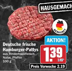 HIT Deutsche frische Hamburger-Pattys Angebot