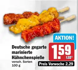 HIT Deutsche gegarte marinierte Hähnchenspieße Angebot