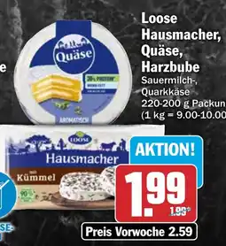 HIT Loose Hausmacher Quäse Angebot