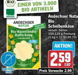 HIT Andechser Natur Bio Scheibenkäse Angebot