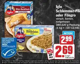 HIT Iglo Schlemmer-Filet Angebot