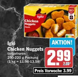 HIT Iglo Chicken Nuggets Classic Angebot