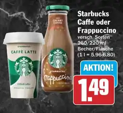 HIT Starbucks Caffè Latte oder Frappuccino Angebot
