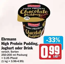 HIT Ehrmann High Protein Pudding Angebot