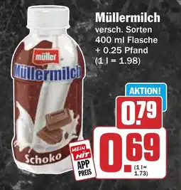 HIT Müller Müllermilch Schoko Angebot