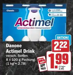 HIT Danone Actimel Drink Classic Angebot