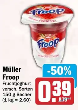 HIT Müller Froop Fruchtjoghurt Angebot