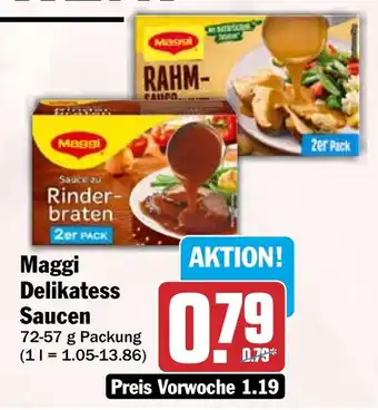 HIT Maggi Delikatess Saucen Angebot