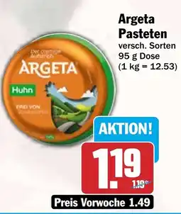 HIT Argeta Pasteten Angebot