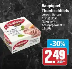 HIT Saupiquet Thunfischfilets Angebot
