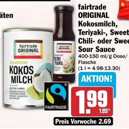 HIT fairtrade ORIGINAL Kokosmilch Angebot