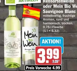HIT Mein Bio Wein Sauvignon Blanc Angebot