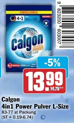 HIT Calgon 4in1 Power Pulver L-Size Angebot