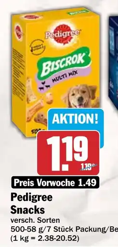HIT Pedigree Snacks Angebot
