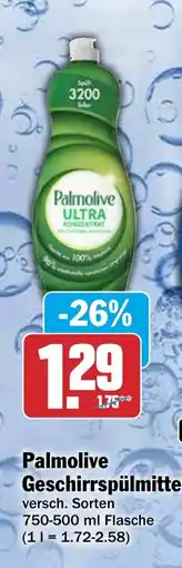 HIT Palmolive Geschirrspülmittel Angebot