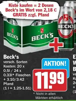 HIT Beck's Angebot