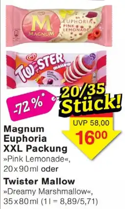 Wiglo Wunderland Magnum Euphoria Twister Mallow oder Twister Mallow Angebot