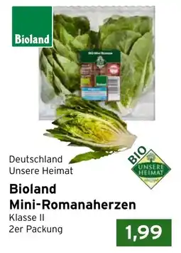 CAP Markt Bioland Mini-Romanaherzen Angebot