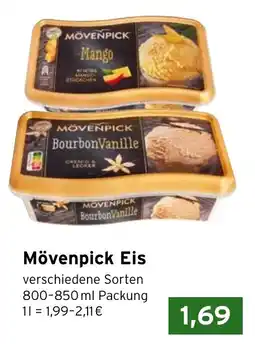 CAP Markt Mövenpick Eis Angebot
