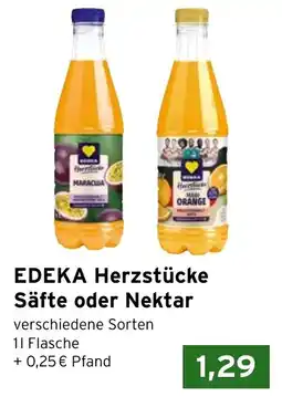 CAP Markt EDEKA Herzstücke Säfte oder Nektar Angebot