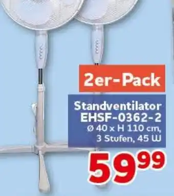 CENTERSHOP Standventilator EHSF-0362-2 Angebot