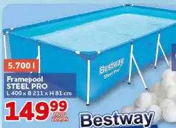 CENTERSHOP Bestway Framepool STEEL PRO Angebot