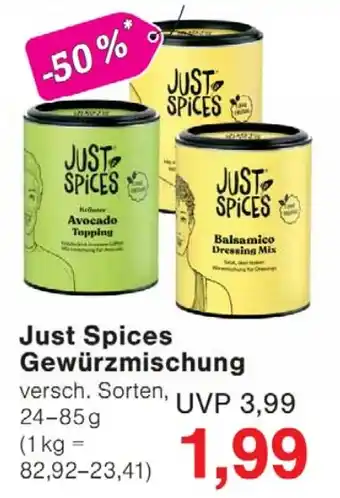 Wiglo Wunderland Just Spices Gewürzmischung Angebot