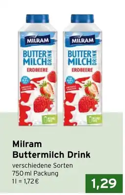 CAP Markt Milram Buttermilch Drink Angebot