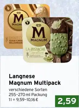 CAP Markt Langnese Magnum Multipack Angebot