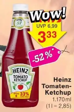 Wiglo Wunderland Heinz Tomaten-Ketchup Angebot