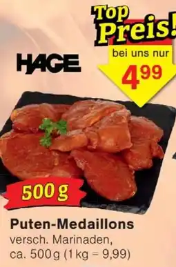 Wiglo Wunderland HAGE Puten-Medaillons Angebot
