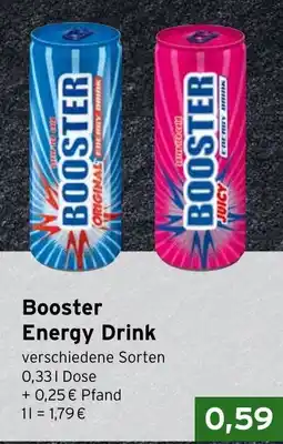 CAP Markt Booster Energy Drink Angebot