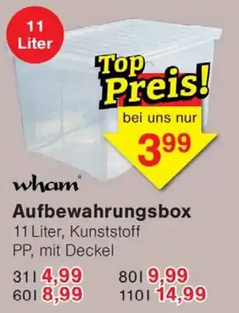 Wiglo Wunderland wham Aufbewahrungsbox Angebot