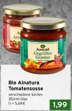 CAP Markt Bio Alnatura Tomatensosse Angebot