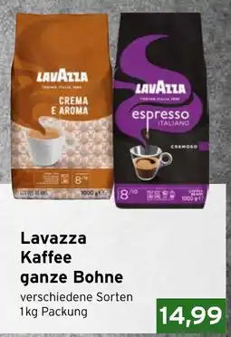 CAP Markt Lavazza Kaffee ganze Bohnen Angebot