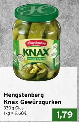 CAP Markt Hengstenberg Knax Gewürzgurken Angebot
