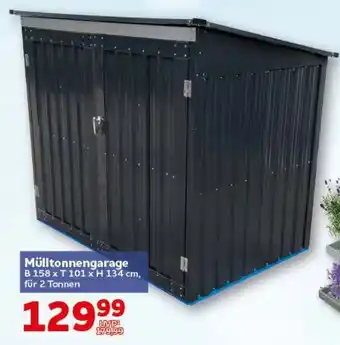 CENTERSHOP Mülltonnengarage Angebot