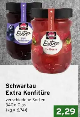 CAP Markt Schwartau Extra Konfitüre Angebot