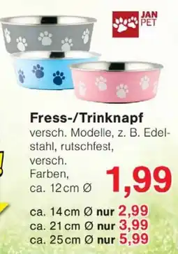 Wiglo Wunderland Fress-/Trinknapf JAN PET Angebot